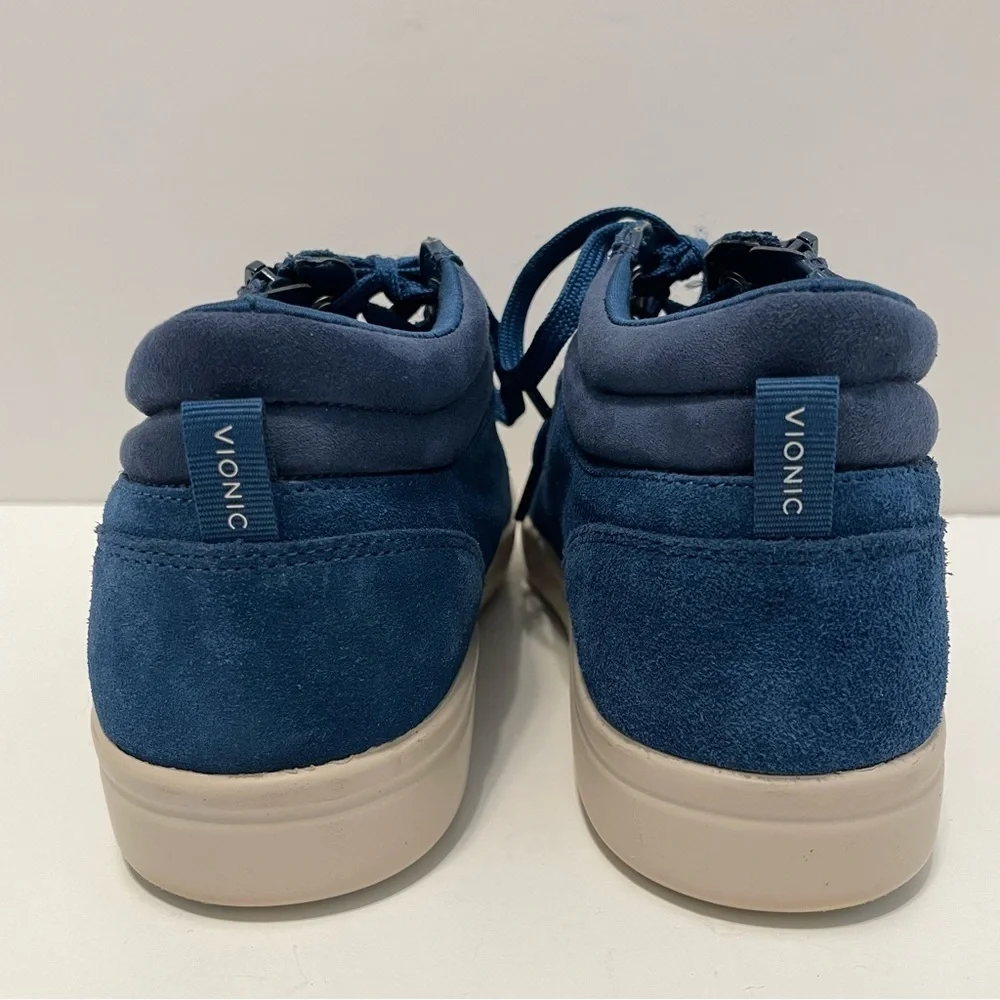 Vionic Rosemont Women’s Blue Athletic Sneakers with VIO-Motion Technology Size 8